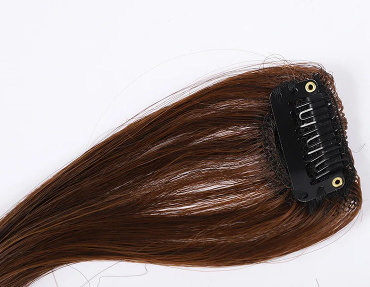 Fake Wig Hair Topper for Women Pinzas Para El Cabello in Hair Pieces with Bangs Outdoor Activities or Daily Use Replacement Wigs