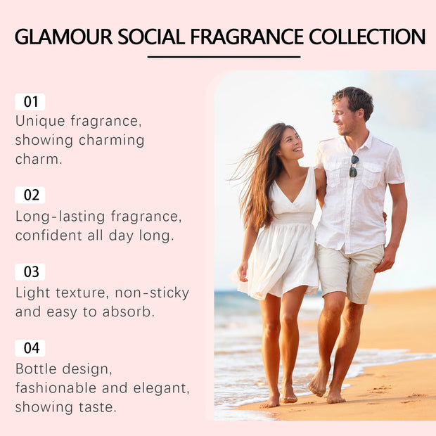 Charming Perfume Series Portable Niche Stay Mild Dating Behind the Ears Neck Ambiance Eau de Toilette Fresh Perfume